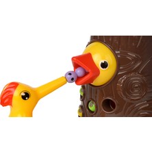 Dostoys Ağaçkakan Oyuncak - 3 Yaş ve Üzeri Çocuklar Için El-Göz Koordinasyonu ve Eğitici Manyetik Oyuncak
