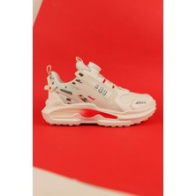 Vicco 26-35 Numara Unısex Bej Renk Code Mekanizmalı Spor Ayakkabı