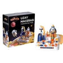 Dostoys Uzay Macerası - 3 Yaş ve Üzeri Çocuklar Için Mekanik Yarış Pisti ve Eğitici Oyuncak Seti