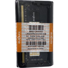 So-Dımm Ddr4 4gb 2666MHZ PC4-21300 CL19 Amd And Intel Compatıble LNGDDR42666NB/4GB