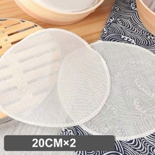 Lianghao Shopb 20CM 2 Adet Stil Buharlı Izgara Temizleme Buhar Sepeti Bez Mutfak Gereci (Yurt Dışından)
