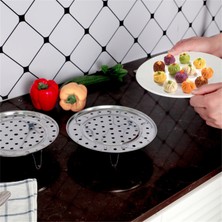 Lianghao Shopb 23,7 cm Tarzı 1 Pc Çok Fonksiyonlu Buharlı Raf Tencere Paslanmaz Çelik Buhar Rafı Dayanıklı Tencere Buhar Tepsisi Standı Mutfak Aksesuarları (Yurt Dışından)