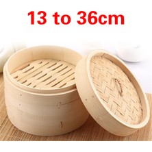 Lianghao Shopb 24CM 2 Katlı 1 Kapak Stili Bambu Buharlı Balık Pilav Sebze Atıştırma Sepeti Seti Mutfak Pişirme Araçları Kafes Veya Kafes Kapağı Pişirme Tenceresi Pişirme (Yurt Dışından)