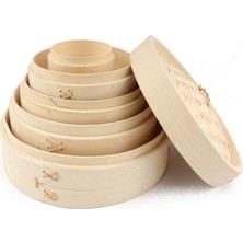 Lianghao Shopb 24CM 2 Katlı 1 Kapak Stili Bambu Buharlı Balık Pilav Sebze Atıştırma Sepeti Seti Mutfak Pişirme Araçları Kafes Veya Kafes Kapağı Pişirme Tenceresi Pişirme (Yurt Dışından)