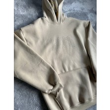 Rex Moda Taşlı Oversize Unisex Sweatshirt