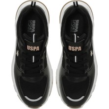 U.s. Polo Assn. Sorley Siyah Kadın Sneaker Spor Ayakakbı