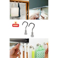 Çok Amaçlı Manyetik Magnet Askı Mutfak Banyo Eşya Tutucu Askılığı