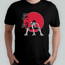 Pixxa One Piece Monkey D. Luffy %100 Pamuklu Bisiklet Yaka T-Shirt Model 27