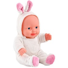 Global Toys Tavşan Figürlü Konuşan Roza Et Bebek