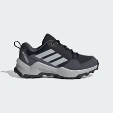 adidas Terrex AX4S Siyah Çocuk Hiking Ayakkabısı TPU Kaplamalı File Üst Kısım Erkek Çocuk