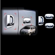 Hyundai Starex Uyumlu 1997 2007 Kapı Kolu Abs(Plastik) Krom