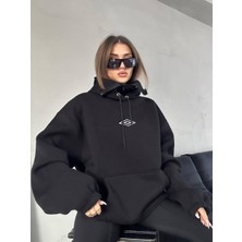 Rex Moda Kar Maskeli Oversize Unisex Sweatshirt