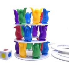 Do Toys Şanslı Penguen Kulesi Eğitici Zeka ve Aktivite Oyunu Eğlence Kutusu Eğitici Oyuncak