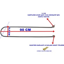 Ender Benmari 90CM Rekorlu Kıvrık Rezistans 2500W 220V 8,5? Cr-Ni