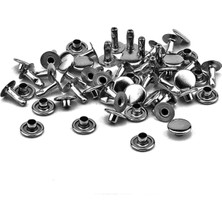 Hapshoe 5 mm 00 No Platin Renkli Perçin Rivet 30 Adet