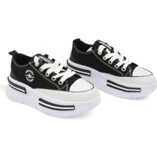 White Line Prens 120 Kadın Sneaker Ayakkabı Siyah