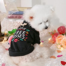 Proxy and Paws Sevgililer Günü Kedi Köpek Sweatshirt