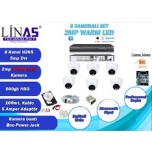 Linas 6 Kameralı Ahd Gecesi Renkli Sistem Herşey Dahil Set