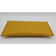 İstanbul Sandalet Clutch Çanta Doğal  Deri El Yapımı Portföy Abiye Kadın Çantası Istanbul Sandalet