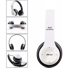 Cekave P47 Extra Bass Wireless Bluetooth Kulaklık 5.0+Edr Fm Radyo