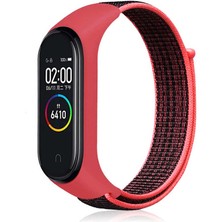 Xiaomi Mi Band 5 Uyumlu Krd-03 Hasır Kordon Zore - No7