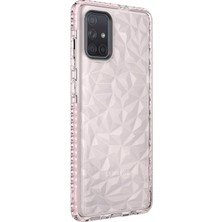 ZORE Galaxy A71 Kılıf Zore Buzz Kapak-Pembe