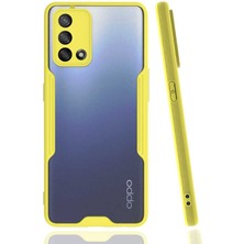 ZORE Oppo A74 4g Kılıf Parfe Kapak-Sarı