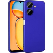 ZORE Xiaomi Redmi 13C Kılıf Premier Silikon Kapak-Saks Mavi