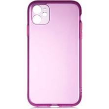 ZORE Apple iPhone 11 Uyumlu Zore Bistro Kapak-Mor