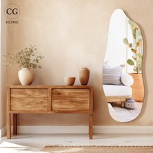 Cg Home Natura Boy Aynası, Asimetrik Ayna,  Asimetrik Boyayna, Duvar Aynası