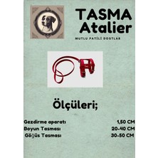 Tasma Atalier Küçük Boy Yavru Köpekler Için Gezdirmeli Köpek Tasması