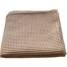 Kido & Kidos Bebek Bej 100 x 100 Waffle Pike % 100 Pamuk Oeko-Tex Sertifikalı Bebek Pike Örtü