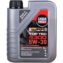 Liqui Moly 5W/30 2323 Top Tec 4300 1lt (Dizel & Benzinli)