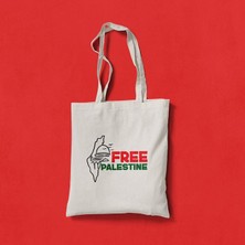 Free Palestine / Özgür Filistin Bez Çanta