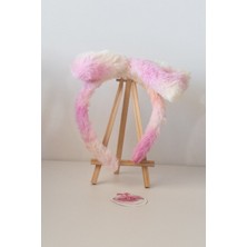 Sweet Twins Accessories Peluş Fiyonk Renkli  Çocuk Taç