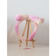 Sweet Twins Accessories Peluş Fiyonk Renkli  Çocuk Taç
