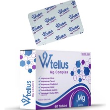 Wtellus Mg Complex Magnezyum Kompleksi,Fosfotidilkolin,Vitamin B6 Ve Glisin Içeren Takviye