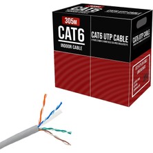 Gabble Cat6 Kablo 23AWG 0.56MM 305 Metre