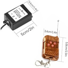 12 Modlu Ahşap Kumandalı Flaş Modülü Sis Modülü