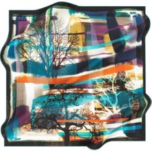 Aker Nostalji Tivil Ipek Eşarp 8188-952