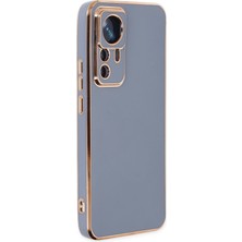 Newface Xiaomi Mi 12T Pro Kılıf Volet Silikon - Mavi 11