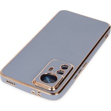 Newface Xiaomi Mi 12T Pro Kılıf Volet Silikon - Mavi 11