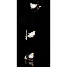 Çerçici Ahşap hayvan figürlü rüzgar çanı no:3