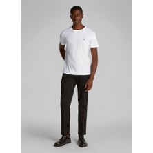 Calvin Klein Jeans Beyaz Erkek T-Shirt J30J3201990K4 2 Pack Monologo