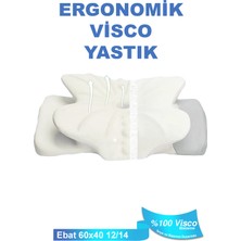 Viscoday Ortopedik Visco Yastık Boyun Fıtığı Boyun Düzleşmesi Boyun Destekli Güzellik Yastığı