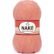 Nako Süper Inci Narin 3205 Şakayık (5 Adet) Örgü Ipi