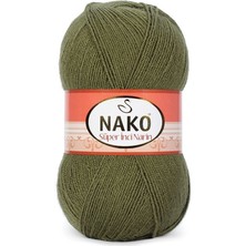 Nako Süper Inci Narin 4234 Haki (5 Adet) Örgü Ipi