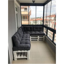 Rual Iç Mekan Palet Minderi Seti Takımı