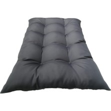 Rual Yer Minderi 120  cm   x  80  cm  Antrasit Minder Düğmeli
