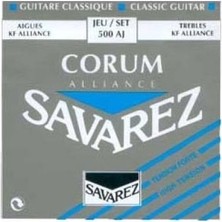 Savarez Alliance Corum Blue Forte Tansiyon Klasik Gitar Teli